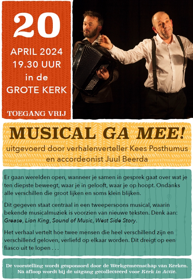 Poster Musical Ga Mee